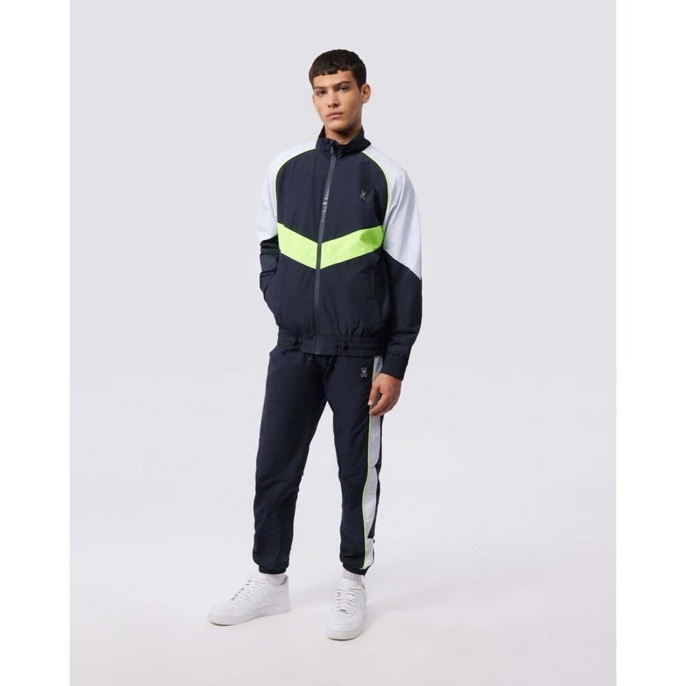 Psycho Bunny Mens size 7/XL Lowick Sport Full Zip Jacket color blocked NWT $195 - Picture 13 of 13